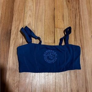 Gymshark Navy Sports Top